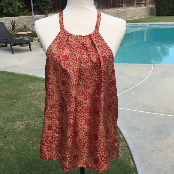 Theory Tops - Theory 100% Silk Halter